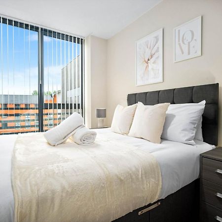 New Luxury Two Bedroom Apartment - City Centre - Netflix - Wifi - Top Rated - Jq 8Ah เบอร์มิงแฮม ภายนอก รูปภาพ